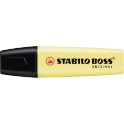 Resaltador Stabilo Boss Pastel Amarillo