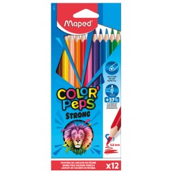 Lapices Maped Color Peps Strong x12