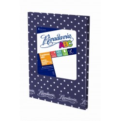 Cuaderno Rivadavia ABC Lunares 50 Hojas Rayadas Azul