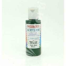 Acrilico Eureka Acrylart Verde Oxido de Cromo 60ml