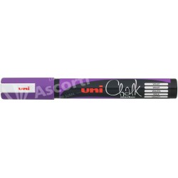 Marcador Uni Chalk PWE-5M Violeta Tiza Líquida