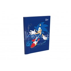 Cuaderno PPR 16x21cm Sonic