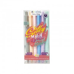 Rollers Silky Magic Pastel Mooving Serious Coloring x6
