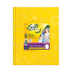 Cuaderno Éxito E3 Amarillo Rayado 48 hojas