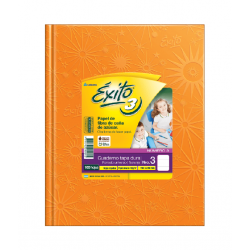 Cuaderno Éxito E3 Naranja Rayado 48 hojas