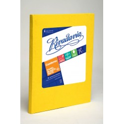 Cuaderno Rivadavia 50 Hojas Amarillo 16x21cm Rayado