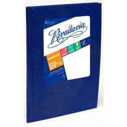 Cuaderno Rivadavia 50 Hojas Azul 16x21cm Cuadriculado