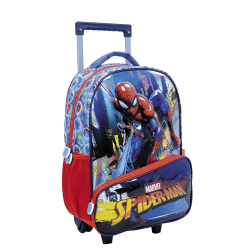 Mochila con Carro Spiderman 17"